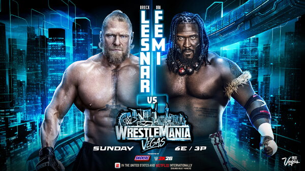 WWE WrestleMania 42 Brock Lesnar Oba Femi