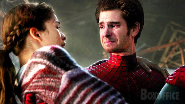 Spider-Man: No Way Home MJ Pater Parker Zendaya Andrew Garfield