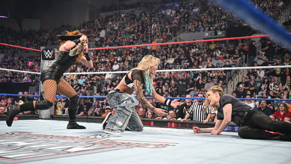 WWE Saturday Night's Main Event Sol Ruca Becky Lynch