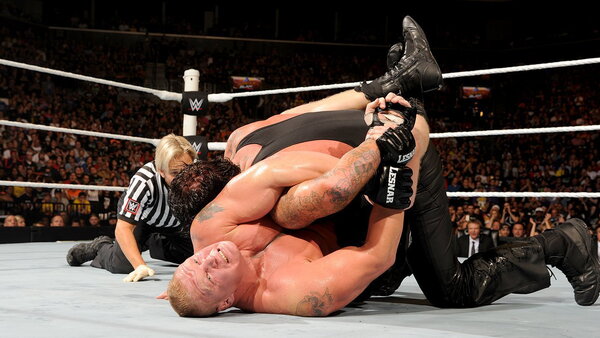 WWE SummerSlam 2015 The Undertaker Brock Lesnar