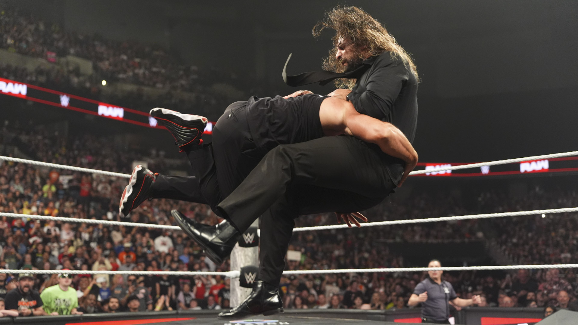 Bron Breakker Seth Rollins