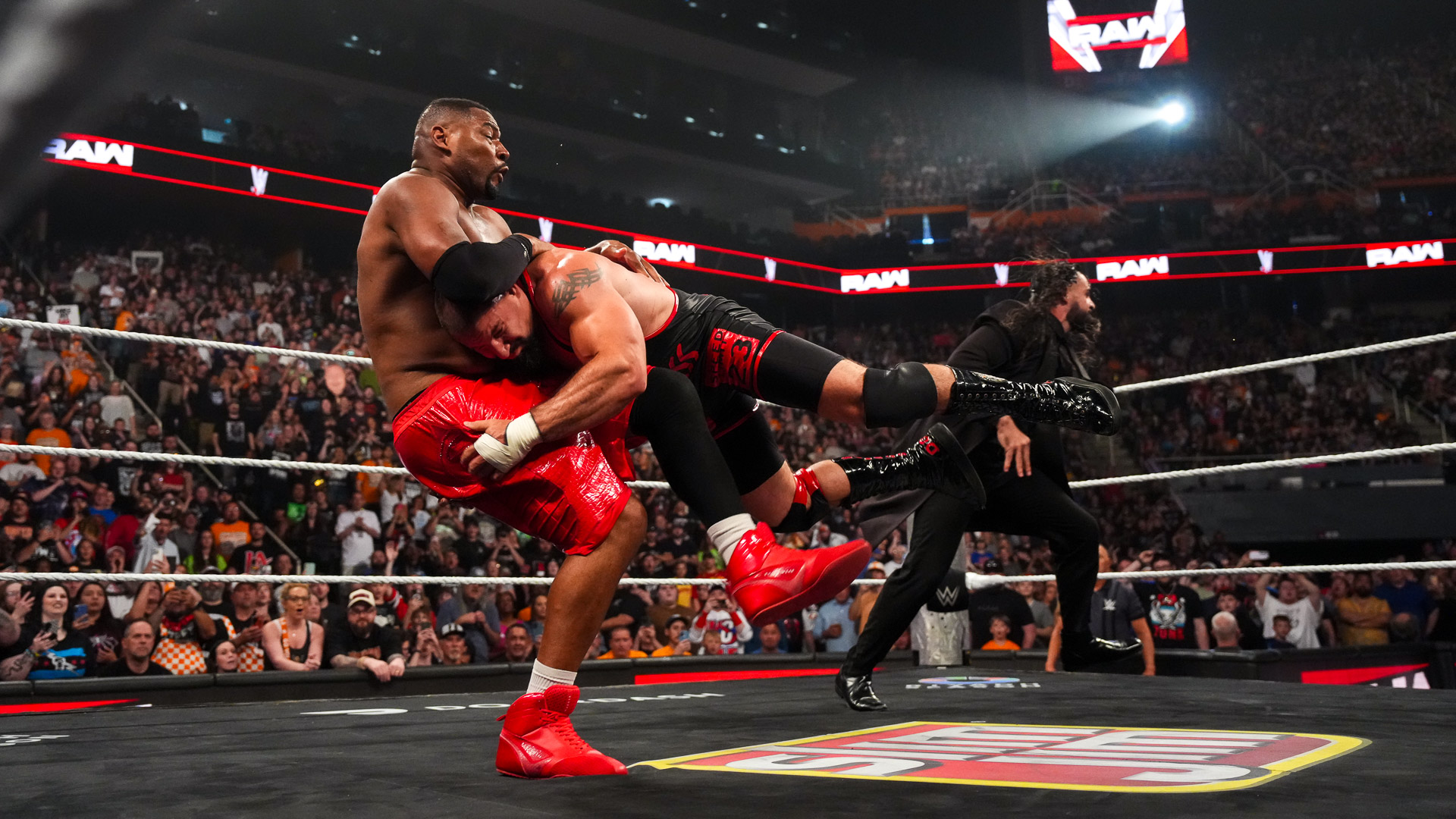 The Street Profits Bron Breakker Seth Rollins