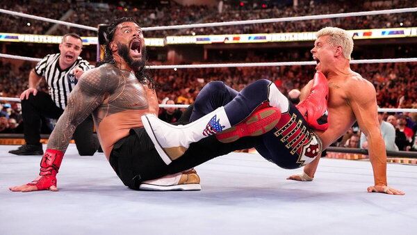 Roman Reigns Cody Rhodes