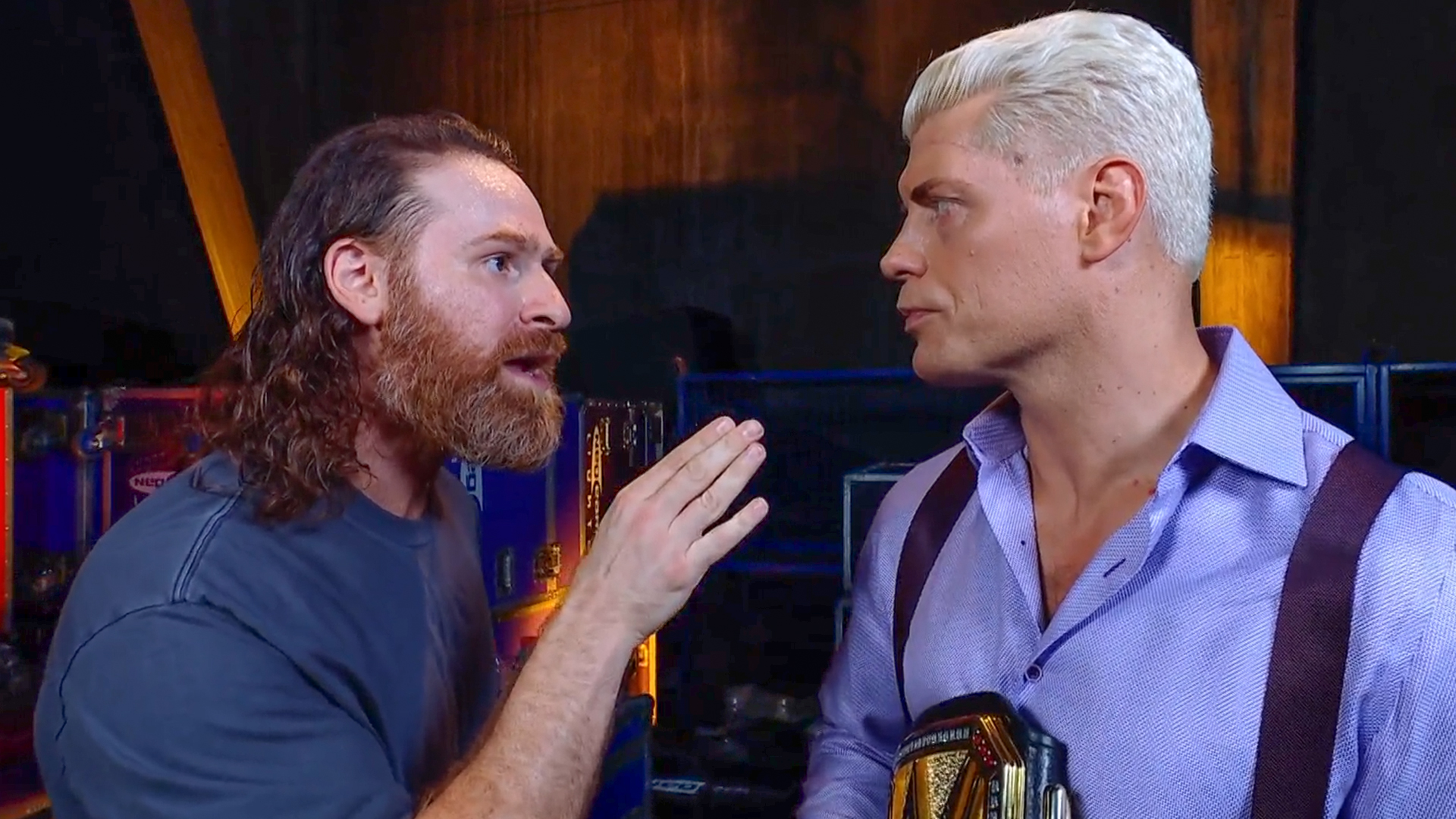 Sami Zayn Cody Rhodes