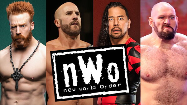 WWE nWo 2020 Sheamus Cesaro Shinsuke Nakamura Lars Sullivan