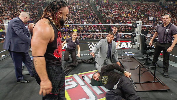 Oba Femi Defeats Brock Lesnar at WrestleMania 42, Forces Legend into Retirement — image 1