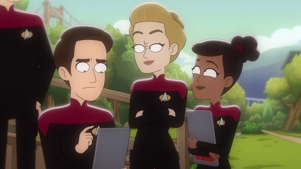 Star Trek Lower Decks Old Friends New Planets Sito Jaxa