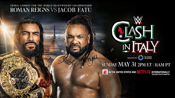 How To Watch WWE Clash In Italy - Start Time, Card, Preview