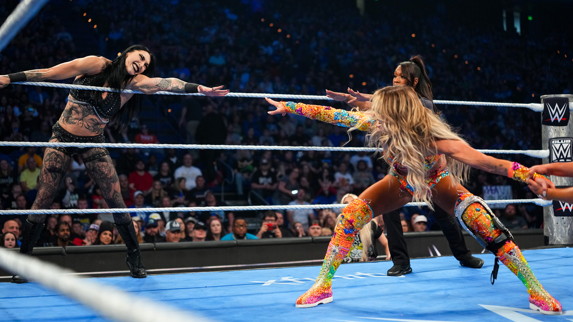 Rhea Ripley Charlotte Flair Tag