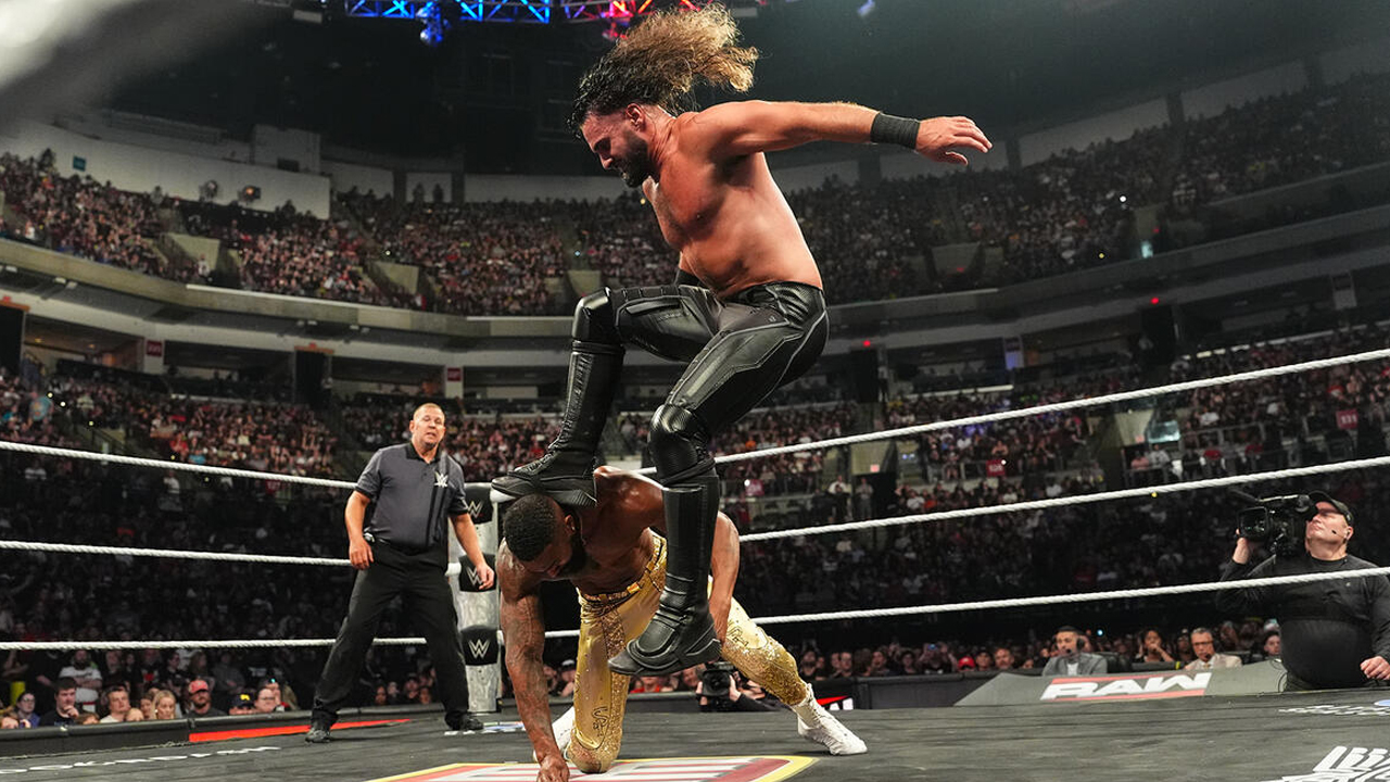 WWE Raw Montez Ford Seth Rollins