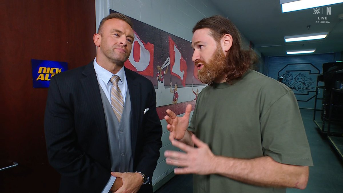 Sami Zayn Nick Aldis