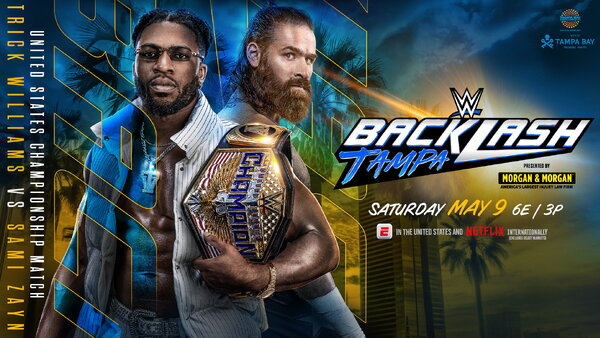 WWE Backlash 2026 Trick Williams Sami Zayn