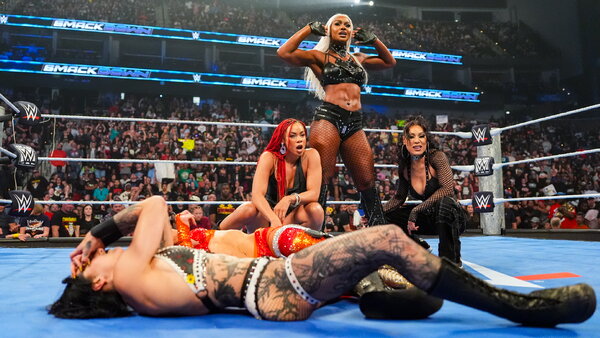 Jade Cargill Michin B-FAB Rhea Ripley Charlotte Flair