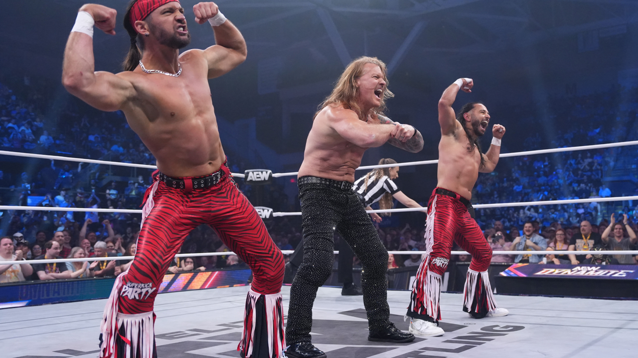 AEW Dynamite Matt Jackson Nick Jackson The Young Bucks Chris Jericho