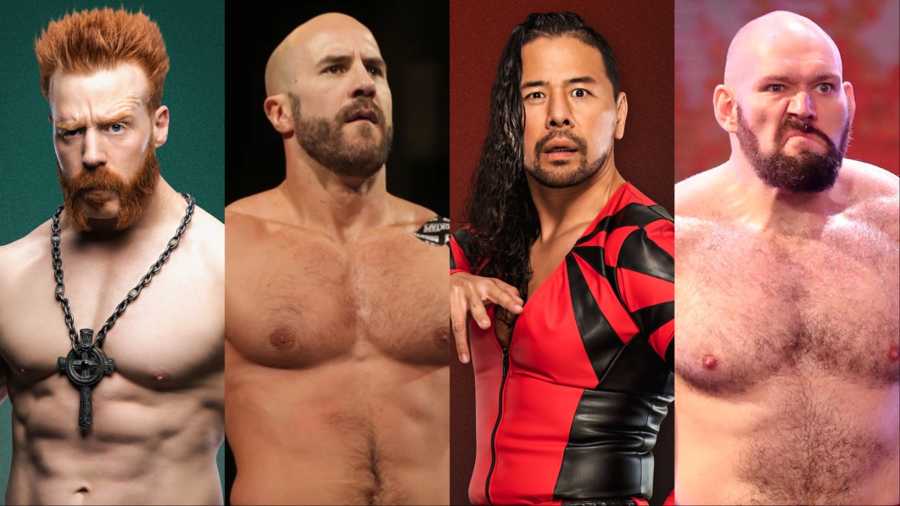 WWE nWo 2020 Sheamus Cesaro Shinsuka Nakamura Lars Sullivan
