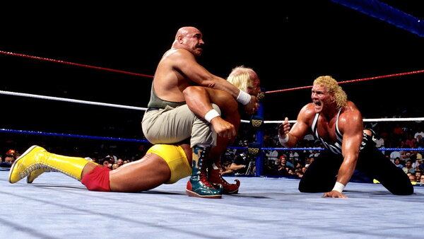 WWE WWF SummerSlam 1991 Hulk Hogan Iron Sheik Col Mustafa Sid Justice