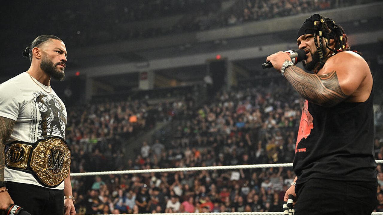 WWE Raw Roman Reigns Jacob Fatu