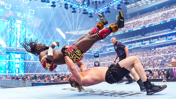 WWE WrestleMania 42 Brock Lesnar Oba Femi