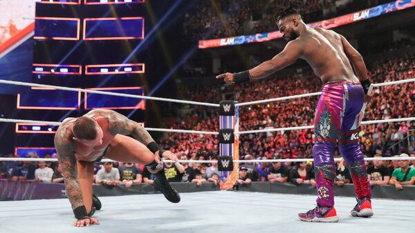 WWE SummerSlam Kofi Kingston Randy Orton
