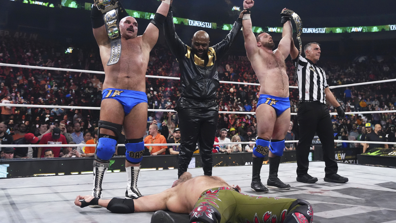 AEW Dynasty 2026 FTR Dax Harwood Stokely Hathaway Cash Wheeler Adam Copeland
