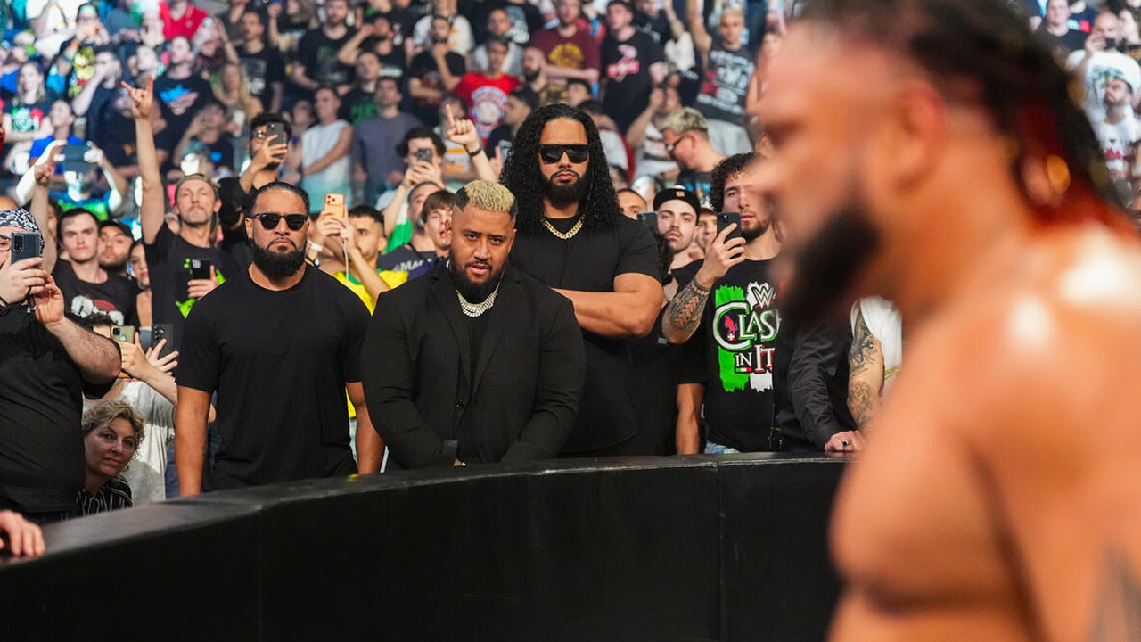 WWE Clash in Italy 2026 The MFTs Tama Tonga Solo Sikoa Talla Tonga Roman Reigns
