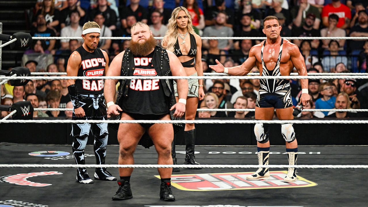 WWE Raw Alpha Academy Otis Tozawa Maxxine Dupri Chad Gable