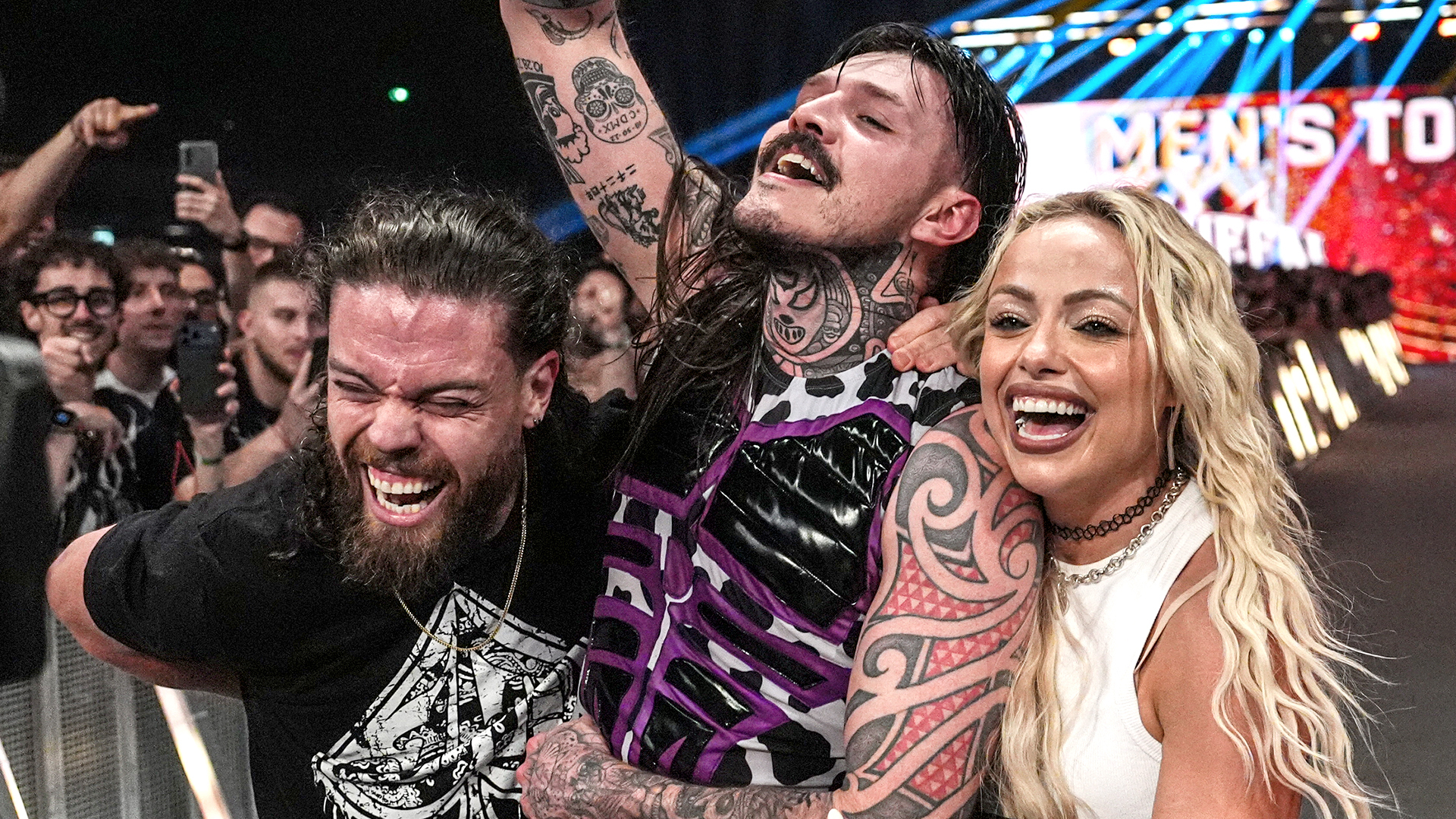 Dominik Mysterio Liv Morgan JD McDonagh Judgment Day