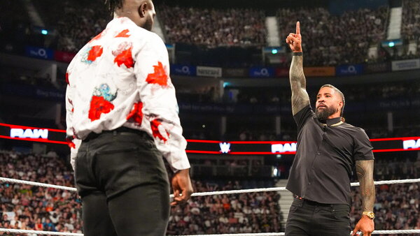 WWE Raw Oba Femi Jey Uso