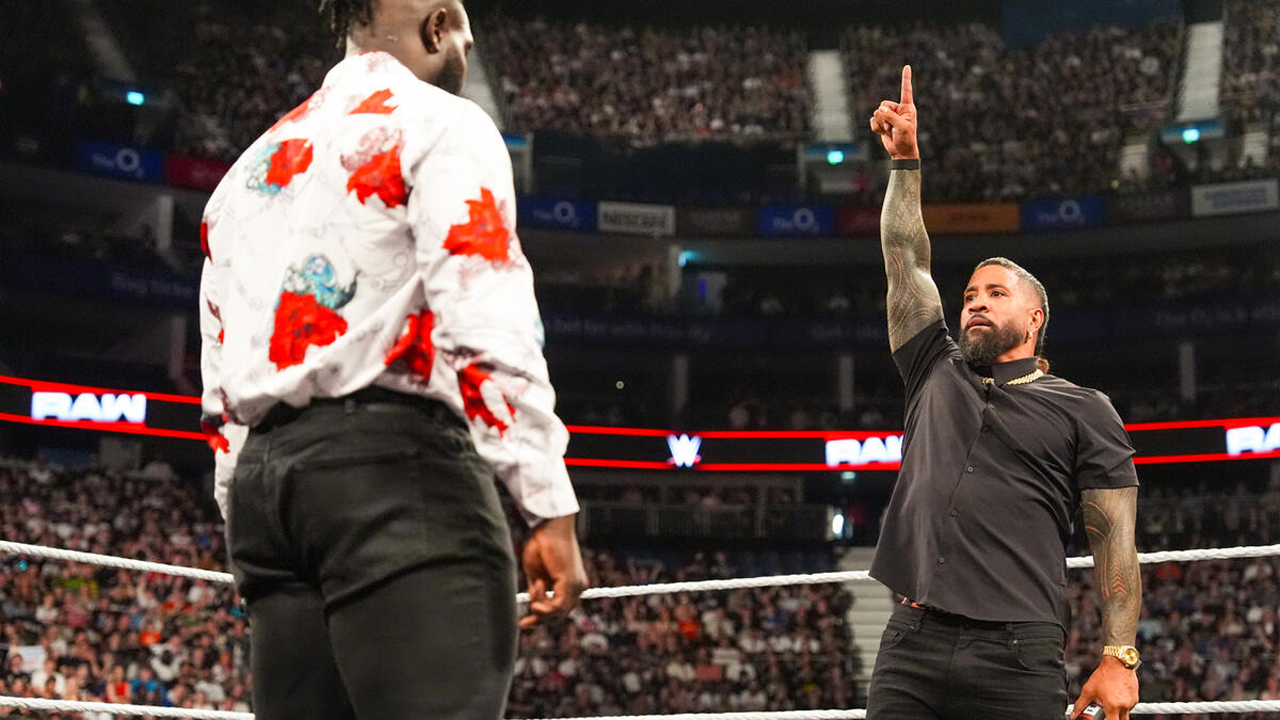 WWE Raw Oba Femi Jey Uso