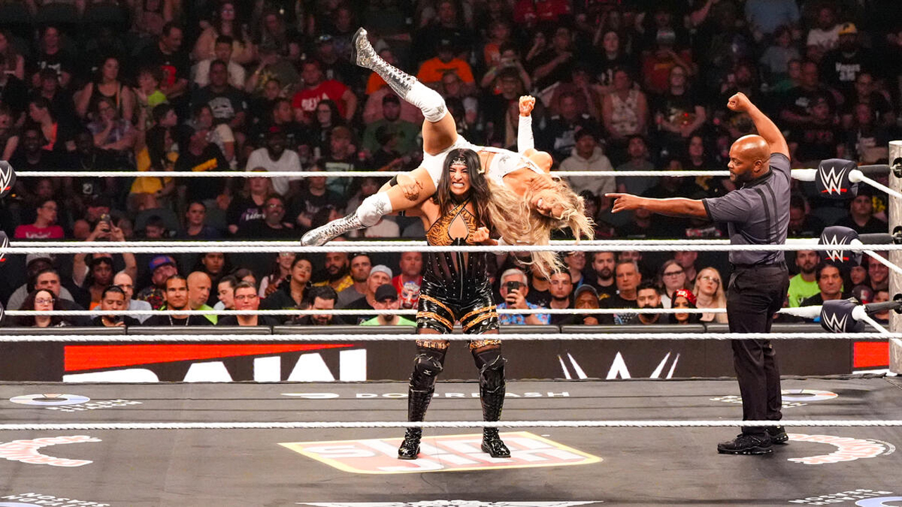WWE Raw Raquel Rodriguez Maxxine Dupri