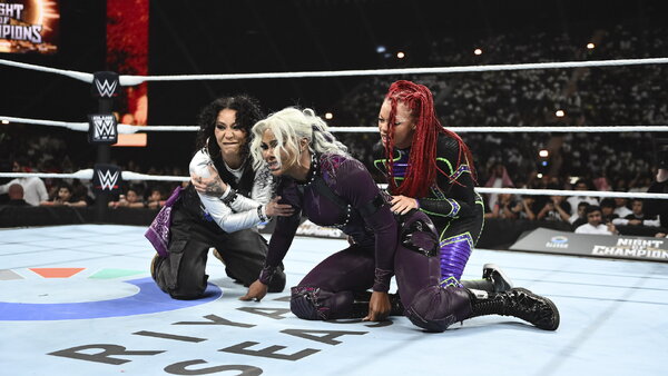 WWE Night Of Champions 2026 Jade Cargill Michin B-FAB Baddies