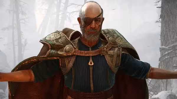 God of War Ragnarok Odin