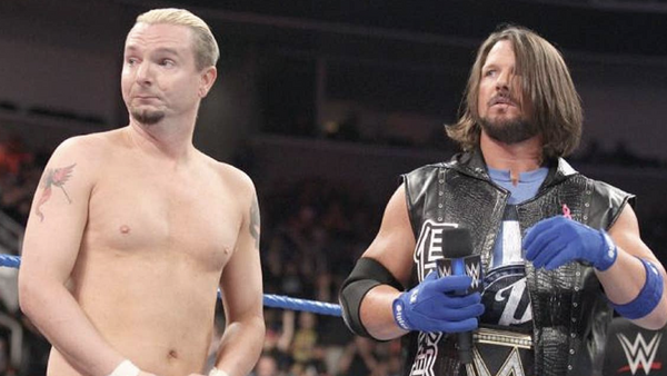 James Ellsworth AJ Styles WWE