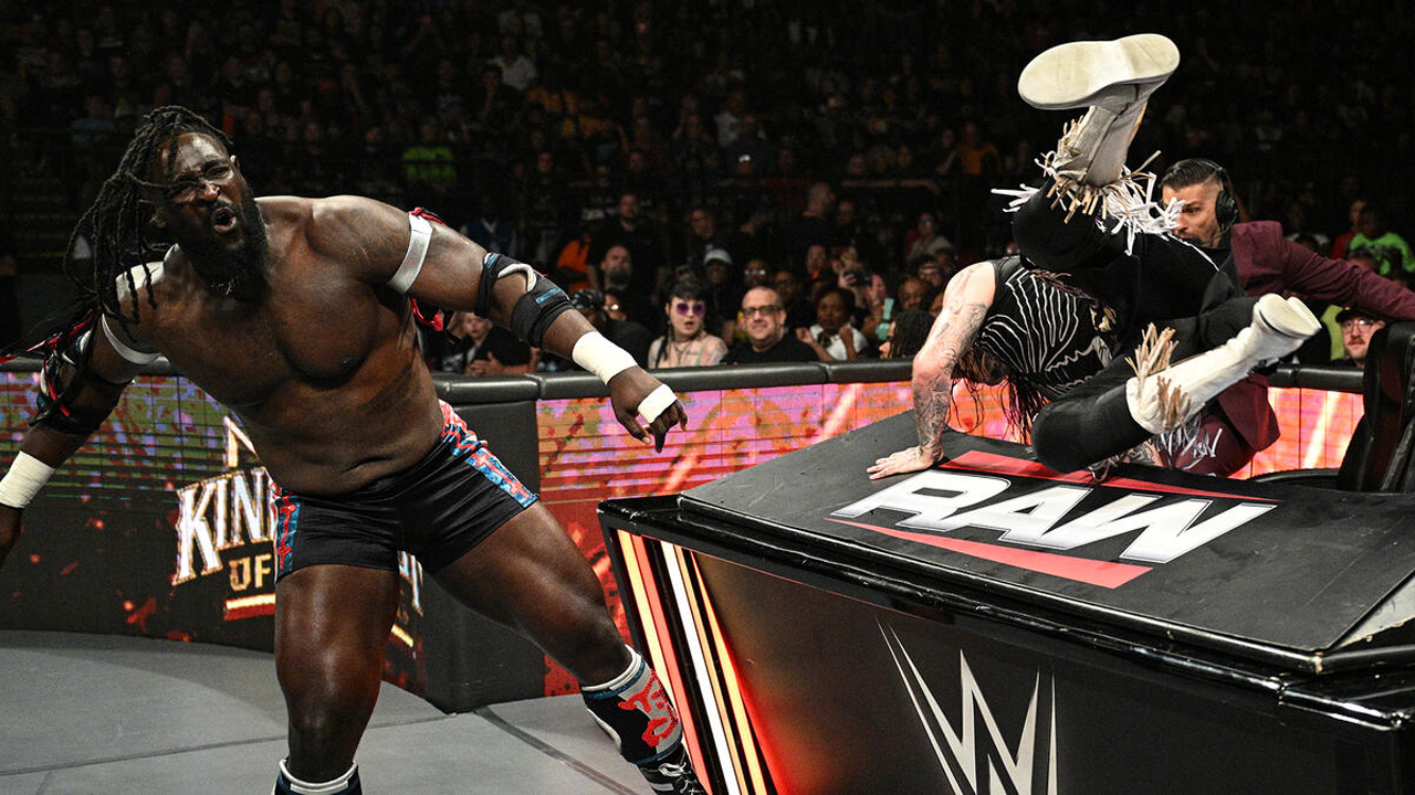 WWE Raw Oba Femi Dominik Mysterio