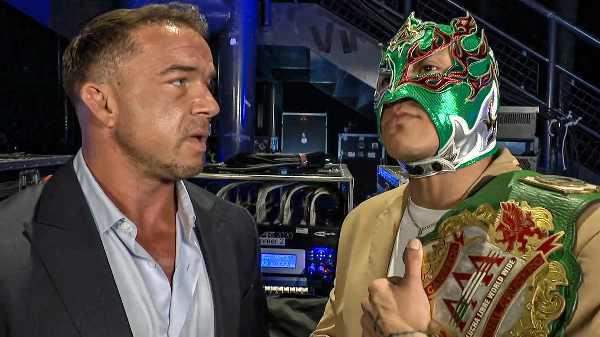 Chad Gable Rey Fenix