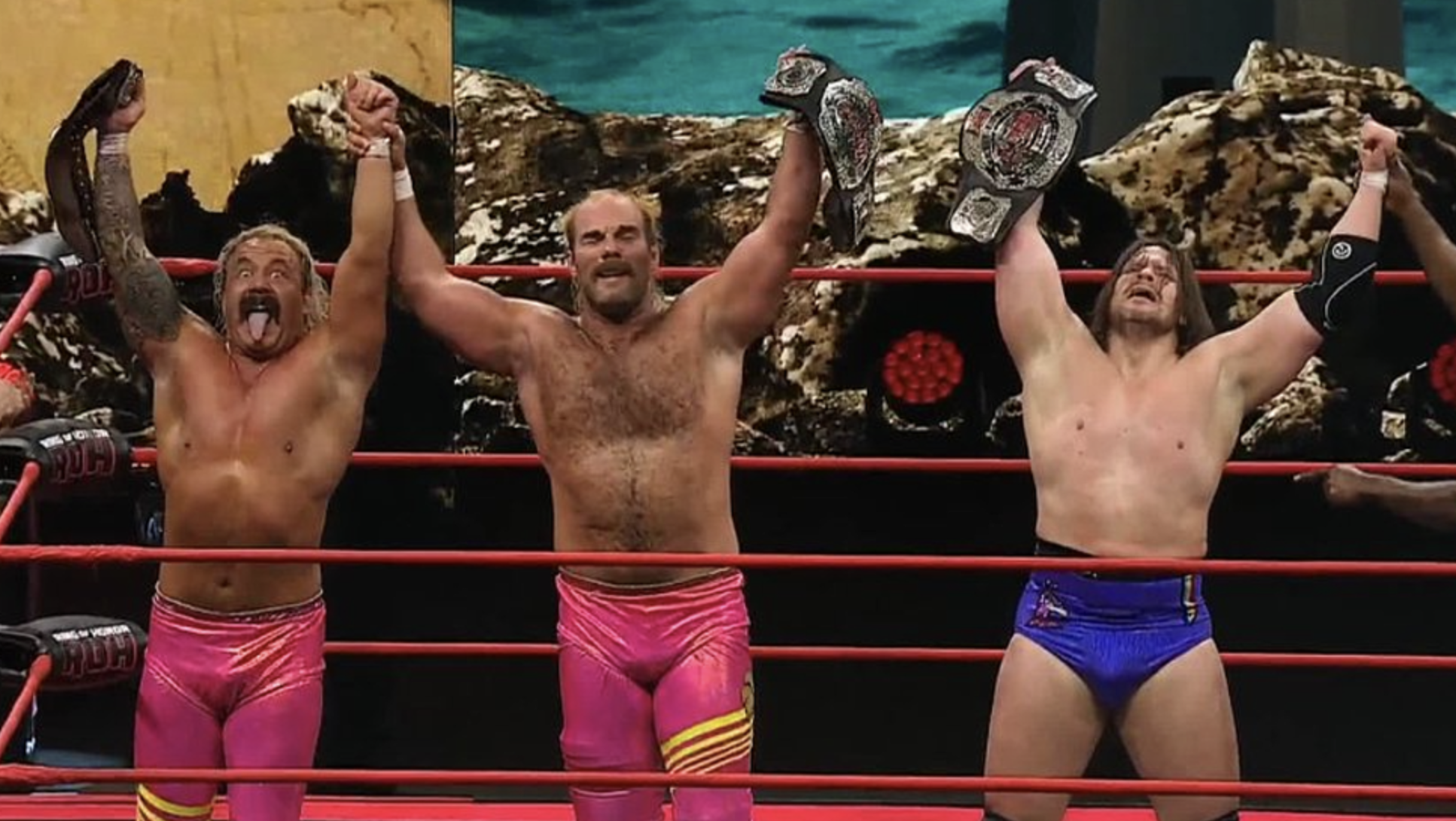Dalton Castle The Outrunners ROH Six Man Titles