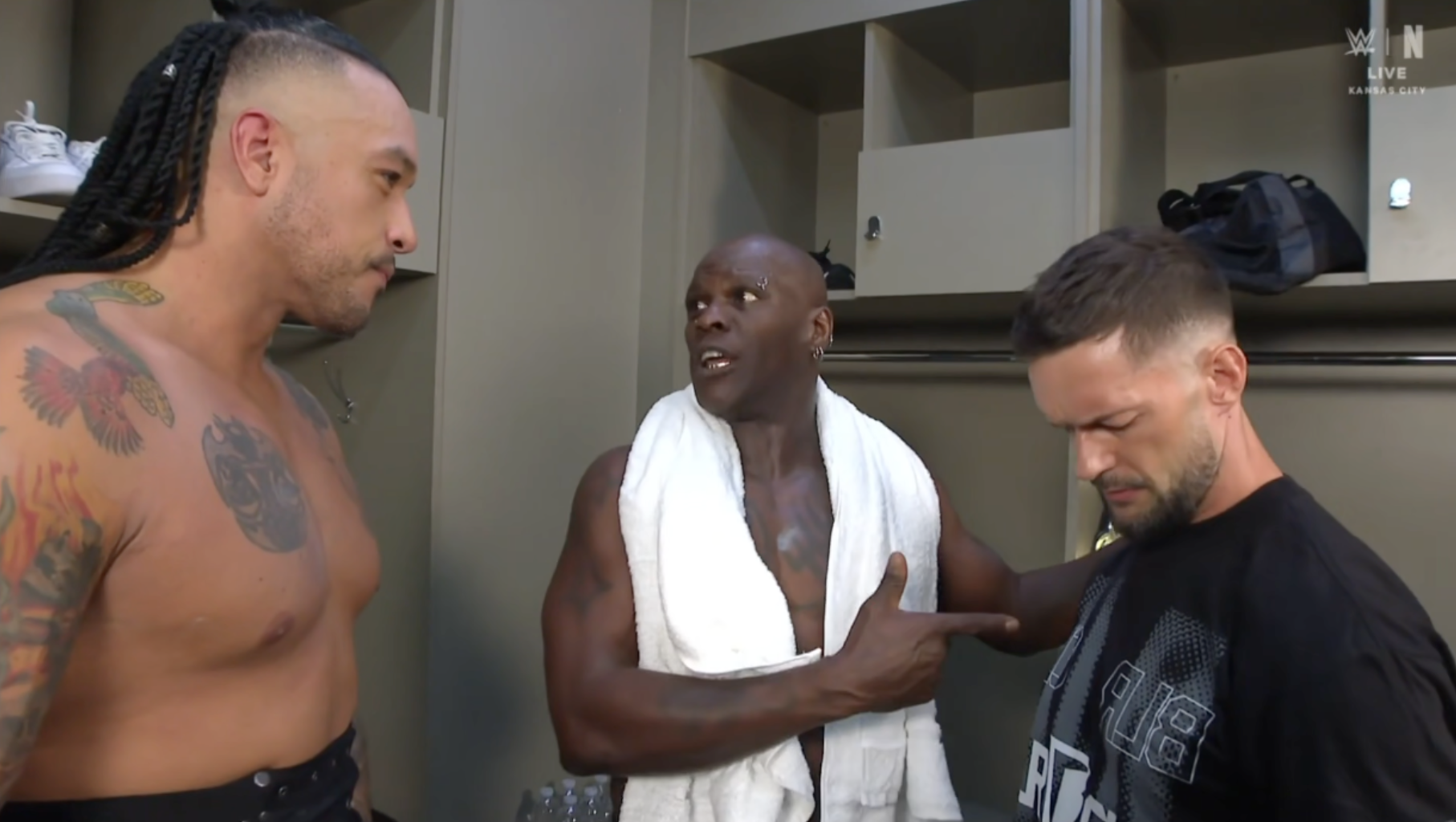 Damian Priest R-Truth Finn Balor