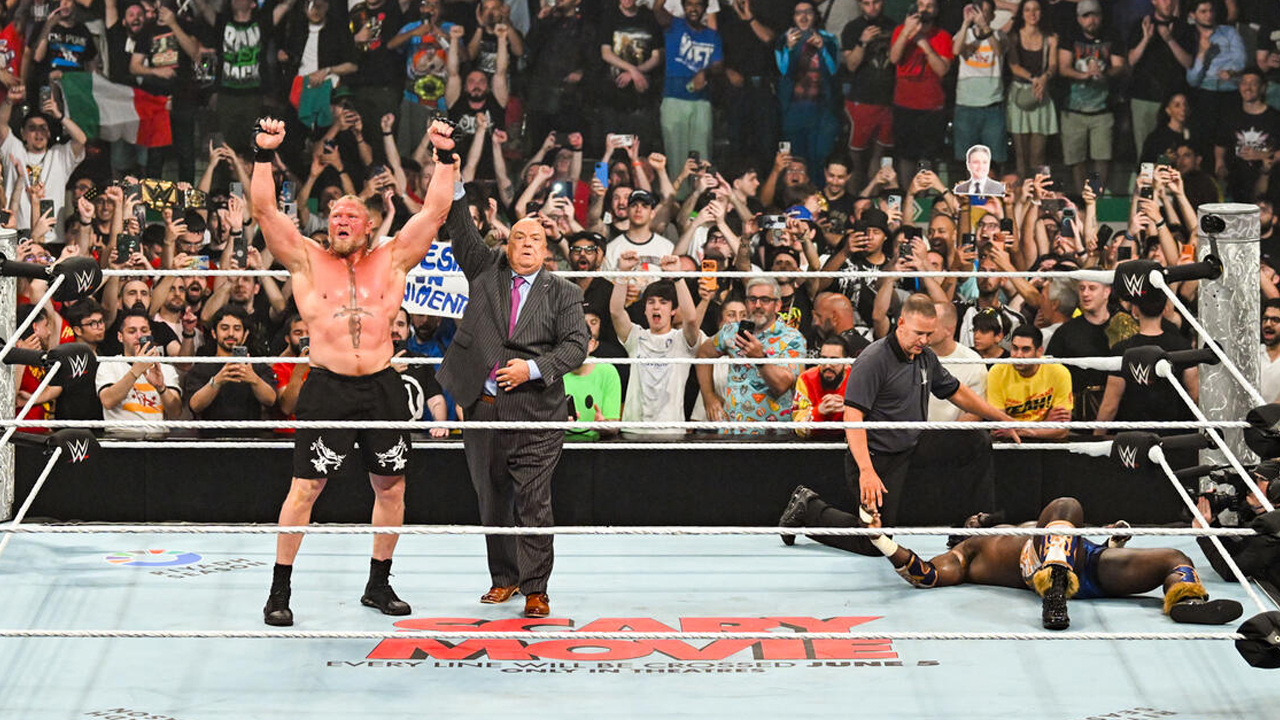 WWE Clash in Italy 2026 Brock Lesnar Paul Heyman Oba Femi