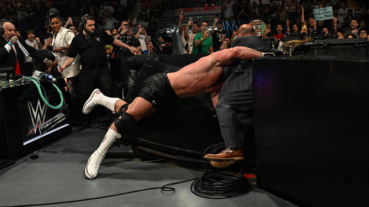 WWE Raw Bron Breakker Paul Heyman