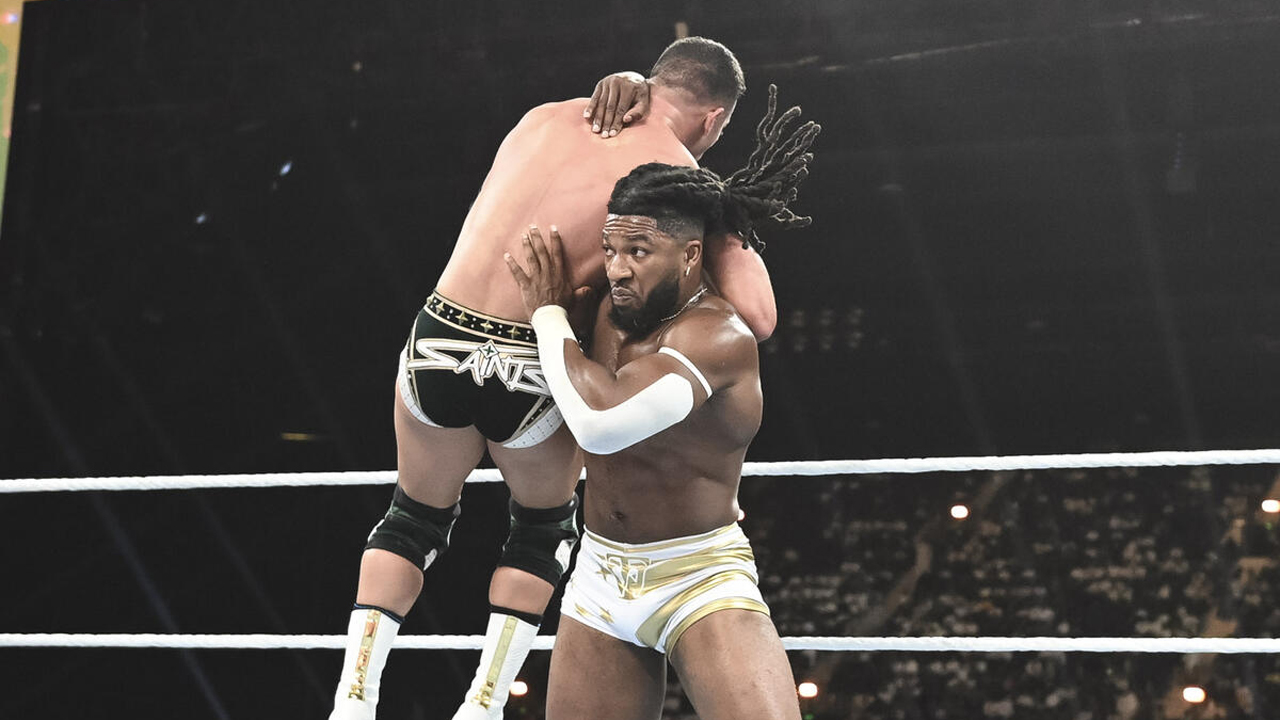 WWE Night of Champions 2026 Ricky Saints Trick Williams