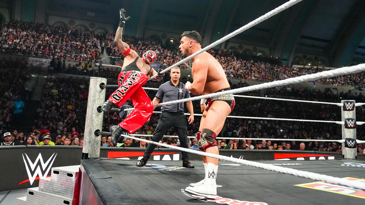WWE Raw Rey Mysterio Ethan Page