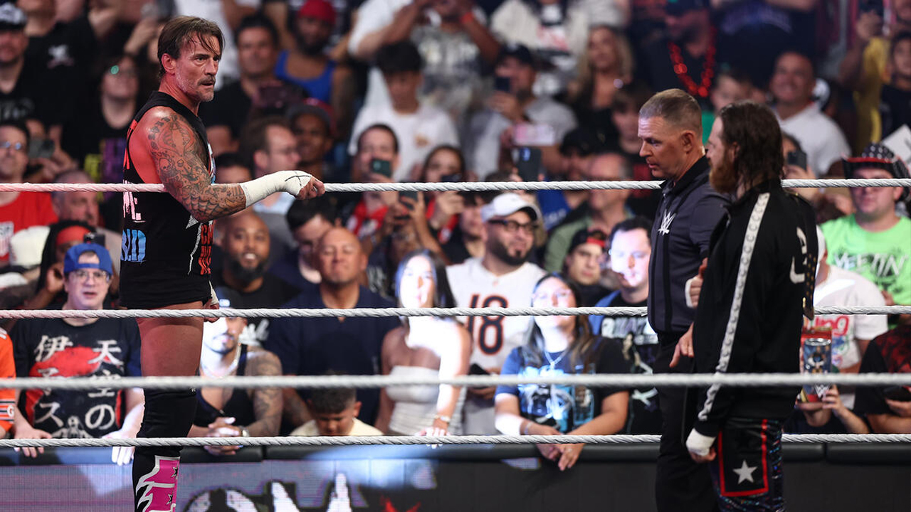 WWE Raw CM Punk Sami Zayn