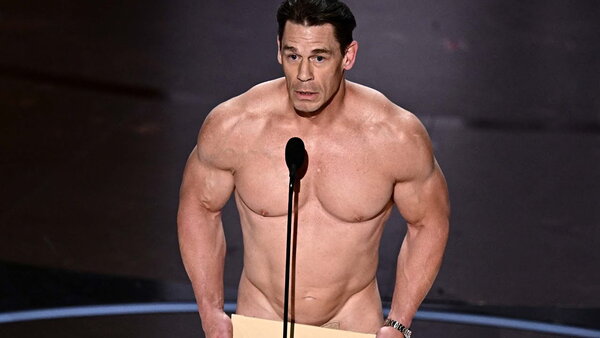 John Cena Naked Oscars