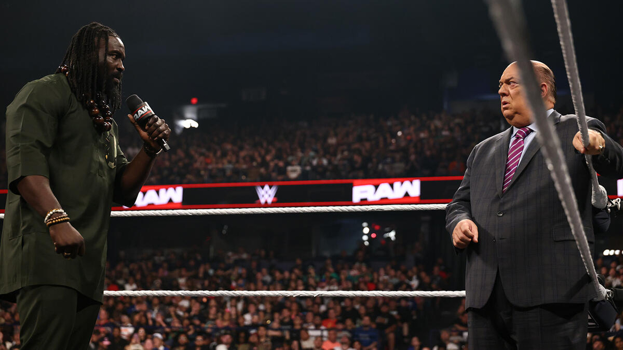 WWE Raw Oba Femi Paul Heyman