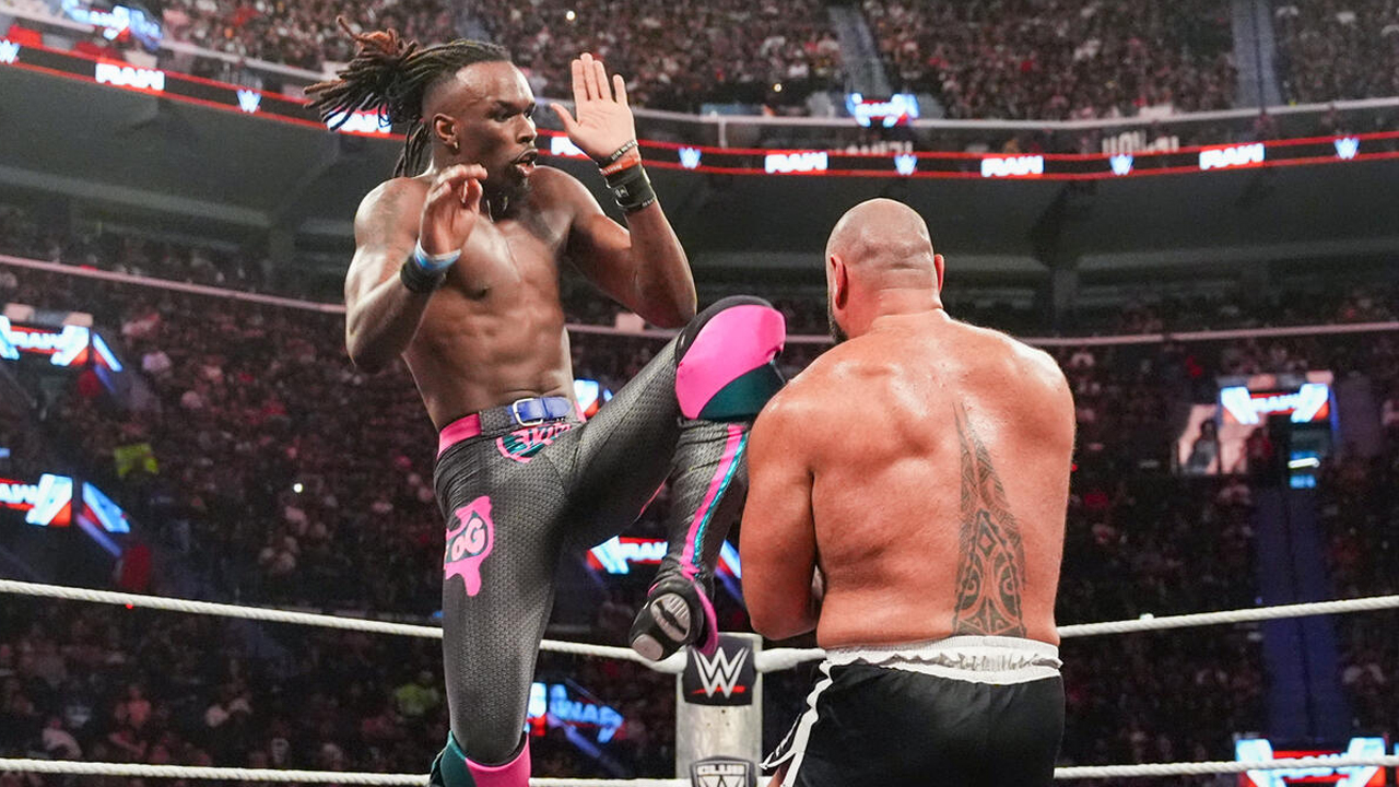 WWE Raw Je'Von Evans Rusev