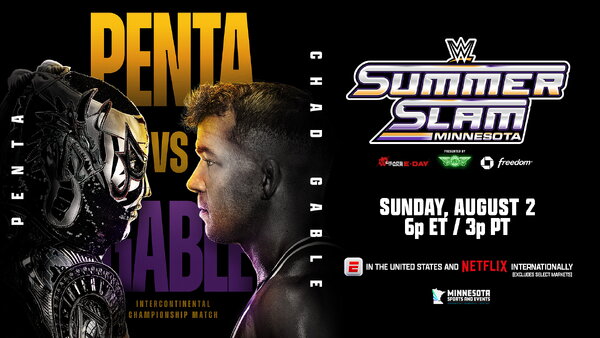 WWE SummerSlam 2026 Penta Chad Gable