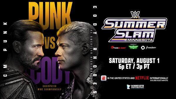 WWE SummerSlam 2026 CM Punk Cody Rhodes