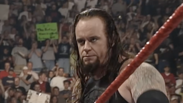 The Undertaker boo boo face
