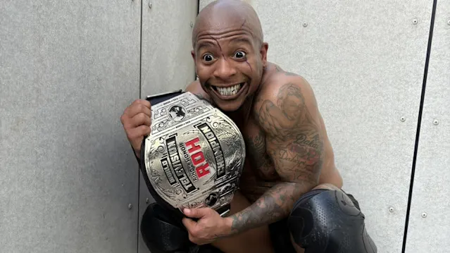Lio Rush AEW ROH Television Title