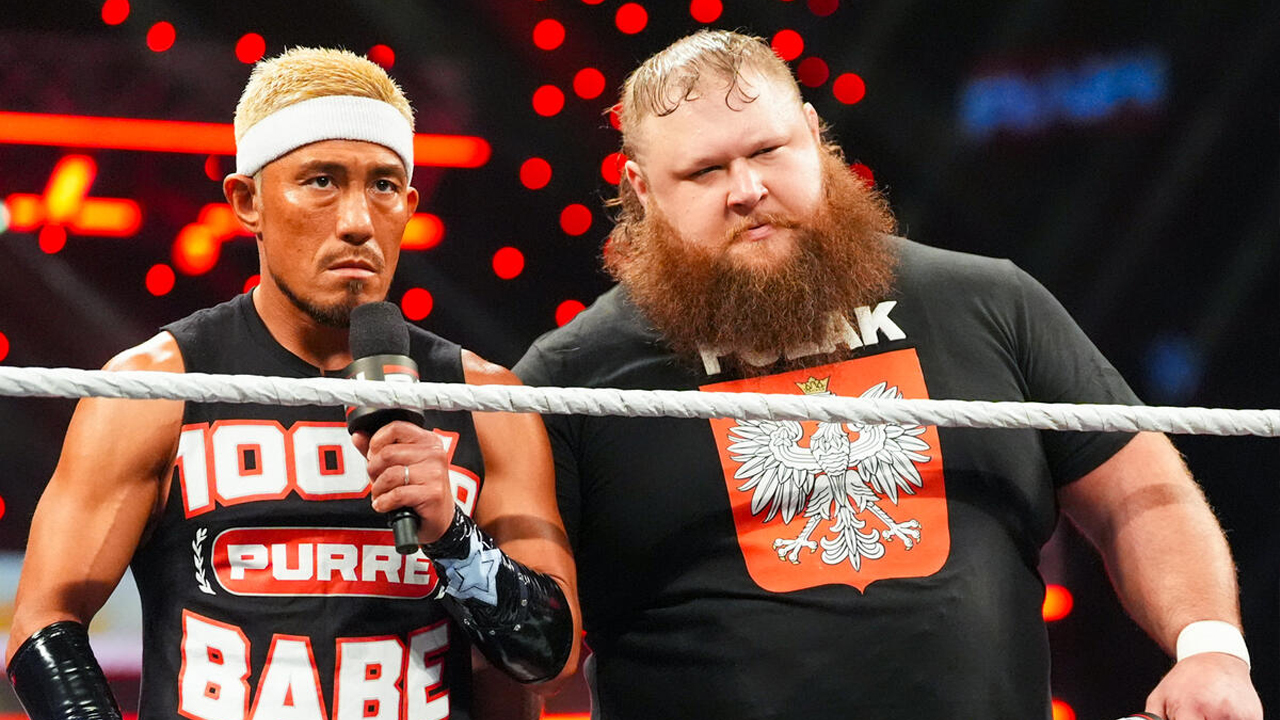 WWE Raw Alpha Academy Akira Tozawa Otis